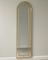 Decorative Gold Full-Length Wall Mirror – 60 x 180 cm